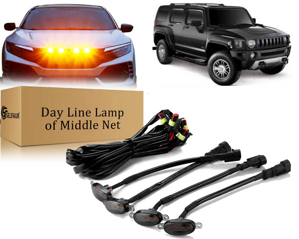 4x4 Daytime Running Light Led Car Grill Raptor Style Emergency Warning Off-Roading Light For Hummer H3 4x4 Daytime Running Light Led Car Grill Raptor Style Emergency Warning Off-Roading Light For Hummer H3