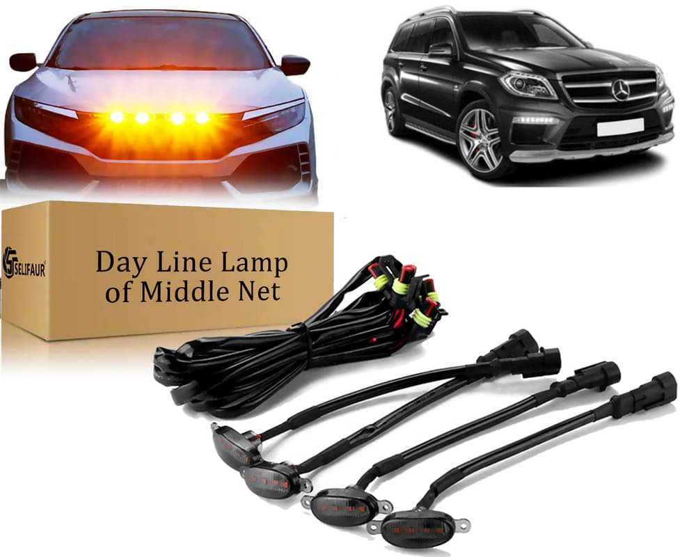 4x4 Daytime Running Light Led Car Grill Raptor Style Emergency Warning Off-Roading Light For Benz GL-Class 4x4 Daytime Running Light Led Car Grill Raptor Style Emergency Warning Off-Roading Light For Benz GL-Class