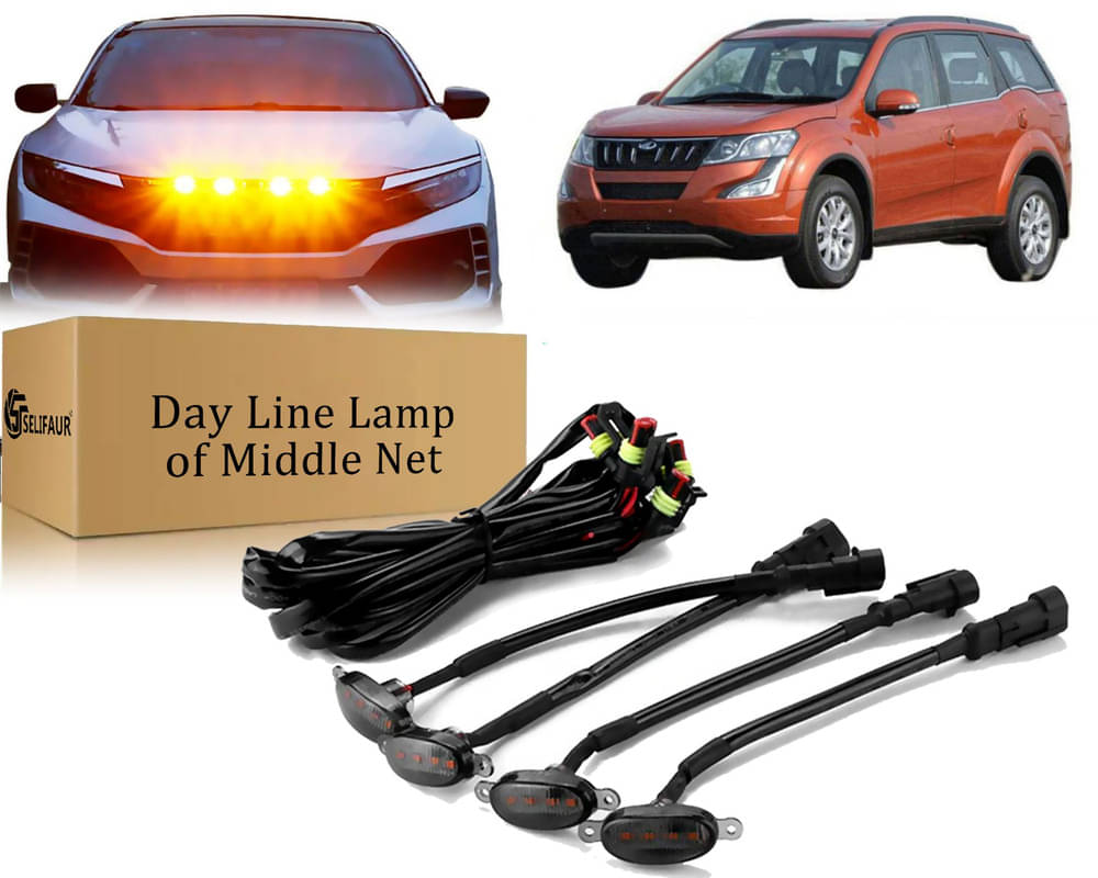 4x4 Daytime Running Light Led Car Grill Raptor Style Emergency Warning Off-Roading Light For XUV 500 2015 4x4 Daytime Running Light Led Car Grill Raptor Style Emergency Warning Off-Roading Light For XUV 500 2015