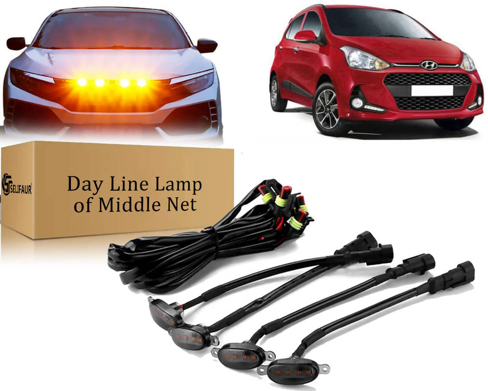 4x4 Daytime Running Light Led Car Grill Raptor Style Emergency Warning Off-Roading Light For I10 Grand 2017 4x4 Daytime Running Light Led Car Grill Raptor Style Emergency Warning Off-Roading Light For I10 Grand 2017