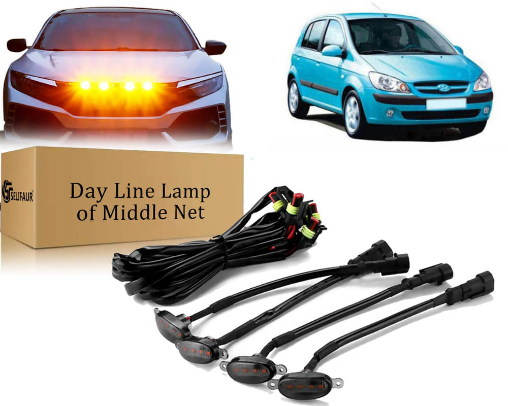     			4x4 Daytime Running Light Led Car Grill Raptor Style Emergency Warning Off-Roading Light For Getz