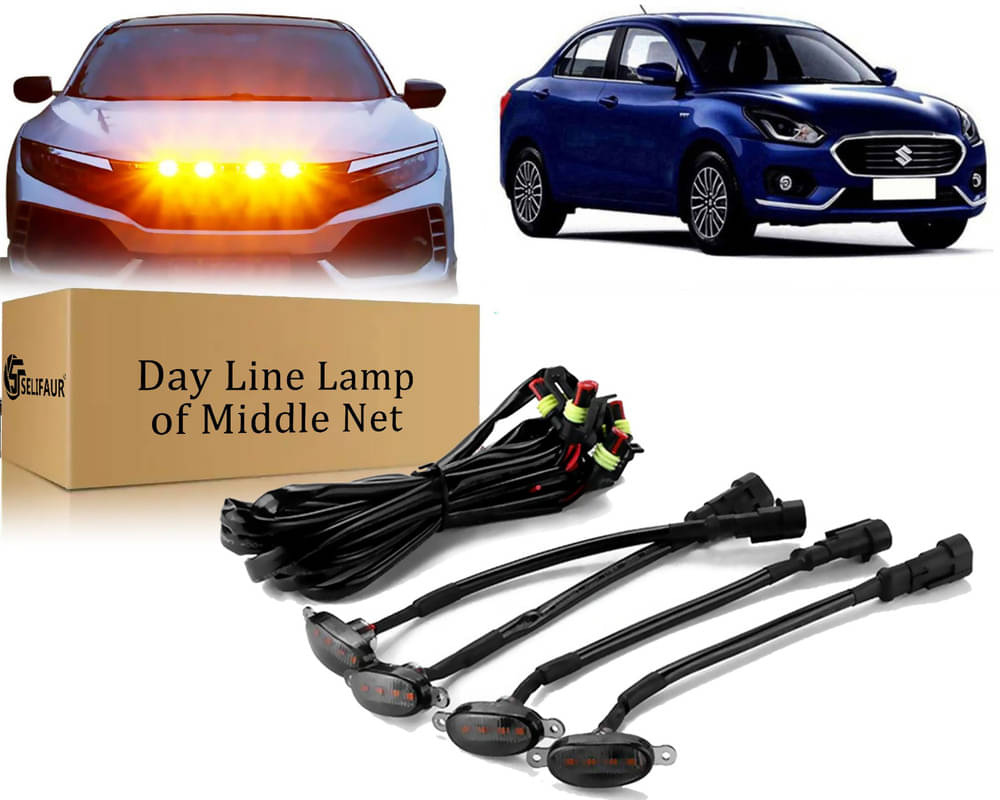     			4x4 Daytime Running Light Led Car Grill Raptor Style Emergency Warning Off-Roading Light For Swift Dzire 2017