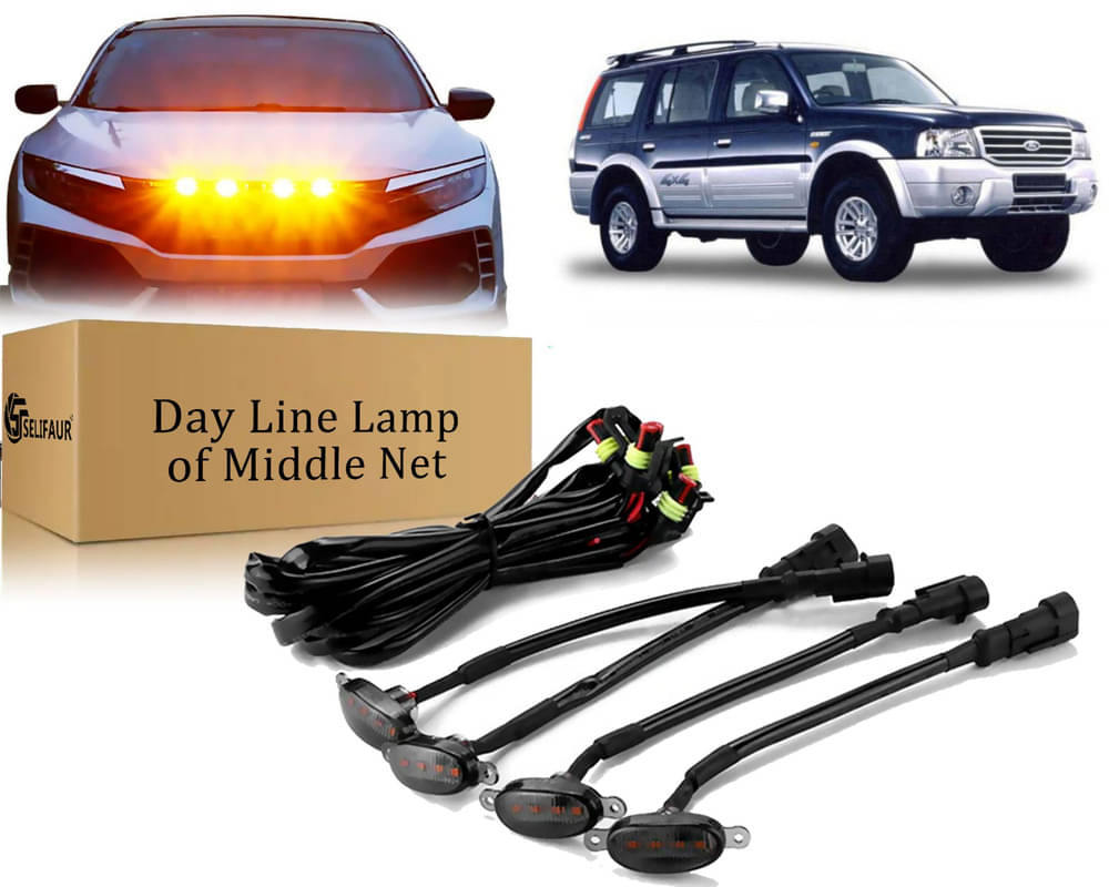 4x4 Daytime Running Light Led Car Grill Raptor Style Emergency Warning Off-Roading Light For Endeavour 4x4 Daytime Running Light Led Car Grill Raptor Style Emergency Warning Off-Roading Light For Endeavour