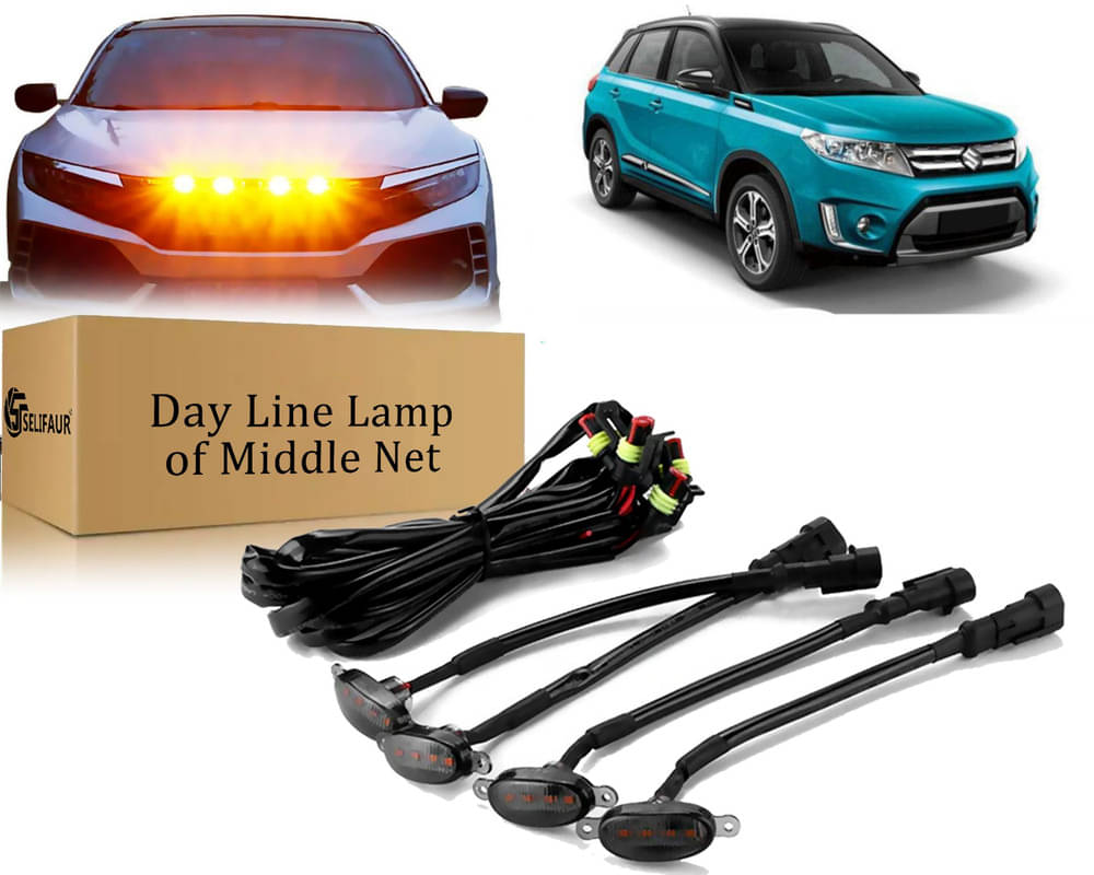     			4x4 Daytime Running Light Led Car Grill Raptor Style Emergency Warning Off-Roading Light For Grand Vitara