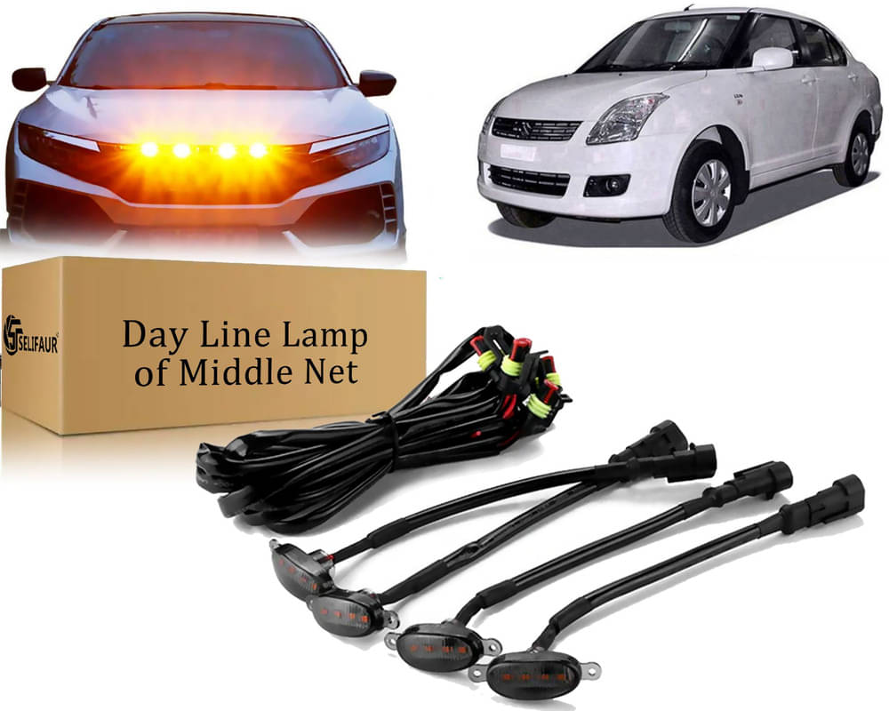    			4x4 Daytime Running Light Led Car Grill Raptor Style Emergency Warning Off-Roading Light For Swift Dzire Type -1