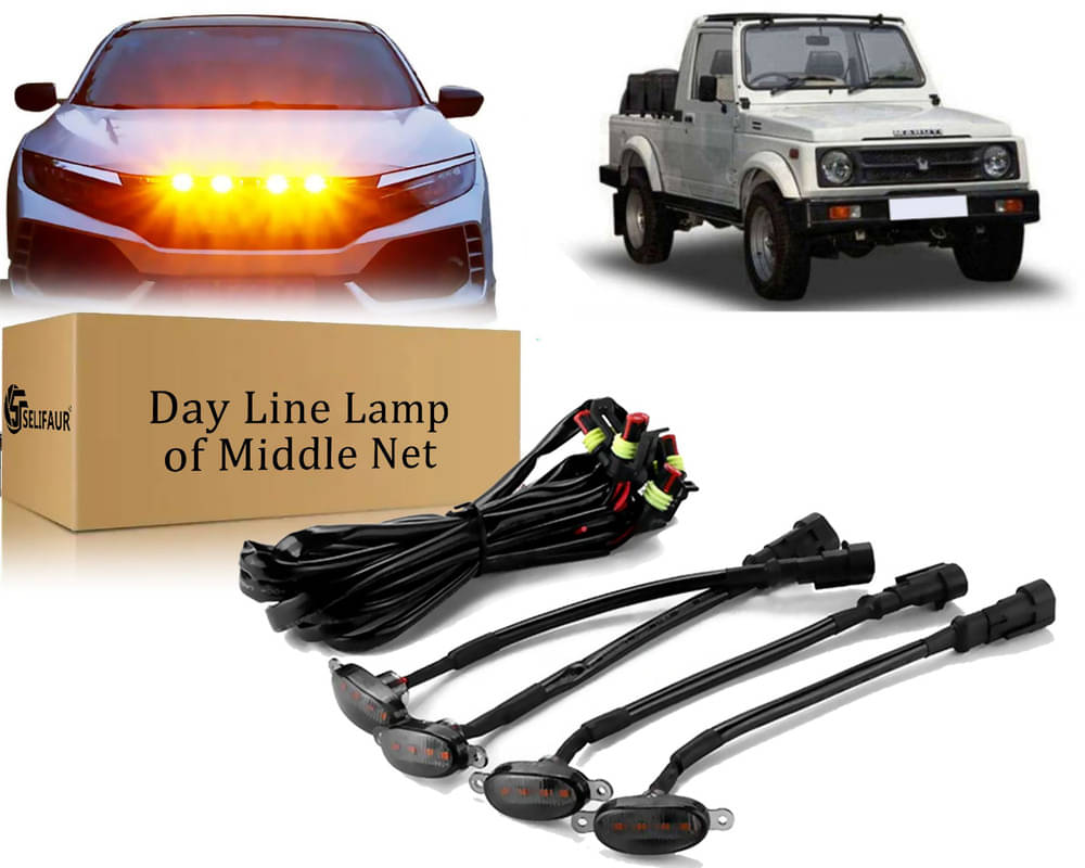     			4x4 Daytime Running Light Led Car Grill Raptor Style Emergency Warning Off-Roading Light For Gypsy Mg410