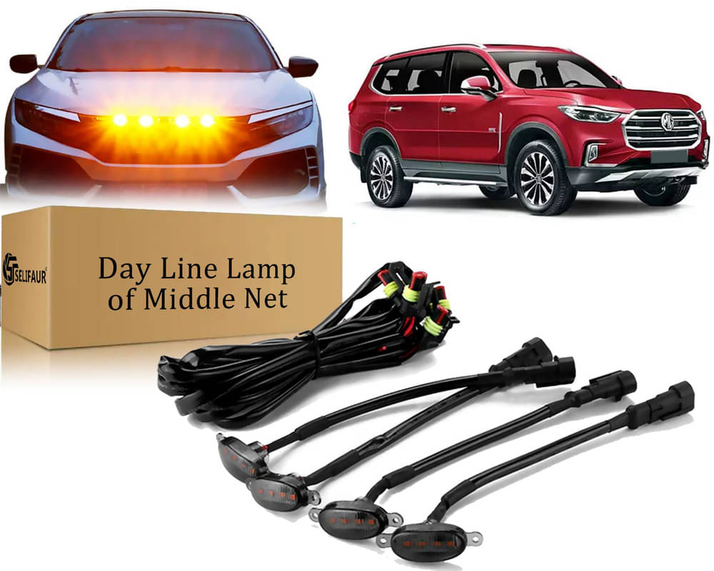 4x4 Daytime Running Light Led Car Grill Raptor Style Emergency Warning Off-Roading Light For MG Gloster 4x4 Daytime Running Light Led Car Grill Raptor Style Emergency Warning Off-Roading Light For MG Gloster