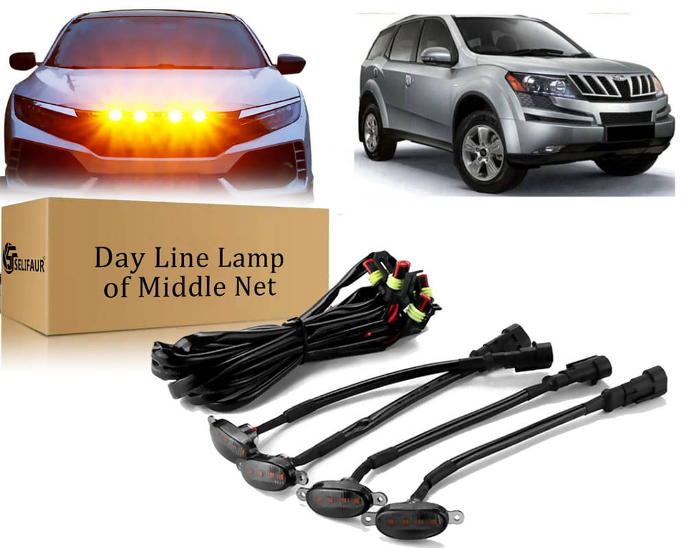 4x4 Daytime Running Light Led Car Grill Raptor Style Emergency Warning Off-Roading Light For XUV 500 4x4 Daytime Running Light Led Car Grill Raptor Style Emergency Warning Off-Roading Light For XUV 500