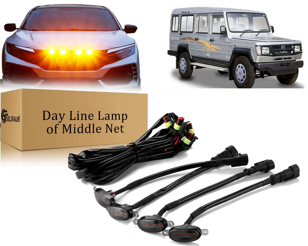     			4x4 Daytime Running Light Led Car Grill Raptor Style Emergency Warning Off-Roading Light For Land Cruiser