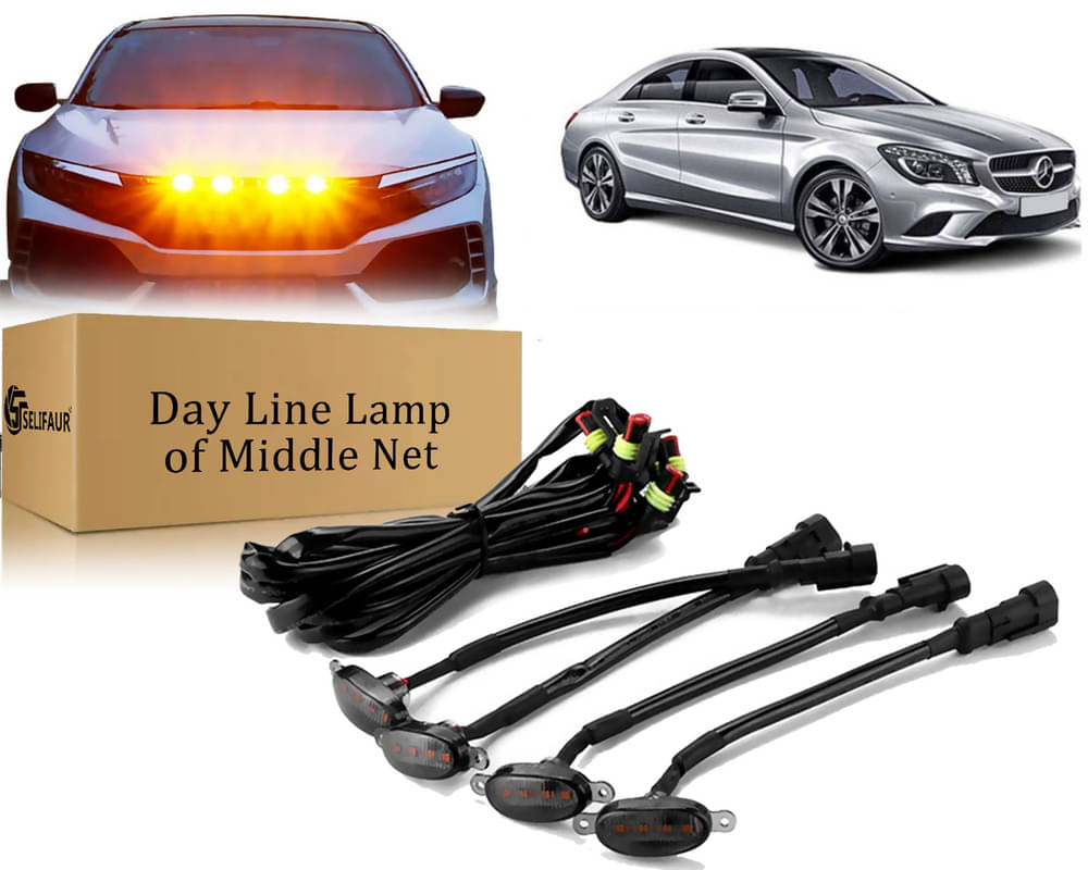     			4x4 Daytime Running Light Led Car Grill Raptor Style Emergency Warning Off-Roading Light For CLA-Class