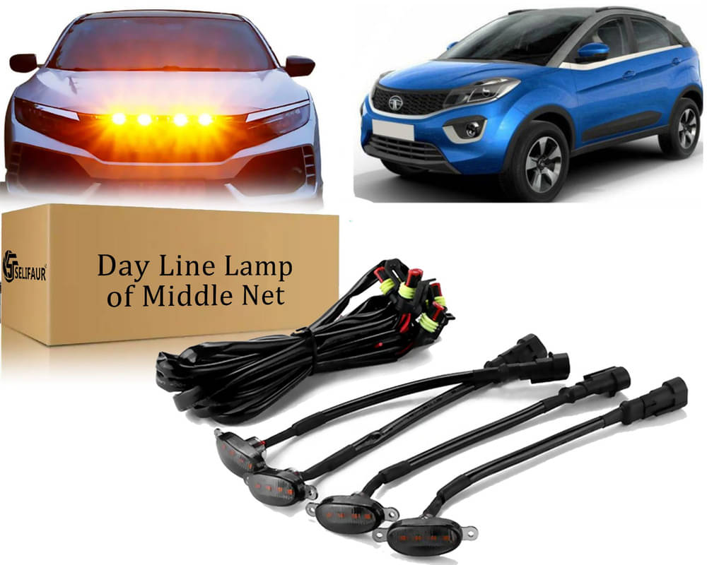     			4x4 Daytime Running Light Led Car Grill Raptor Style Emergency Warning Off-Roading Light For Nexon