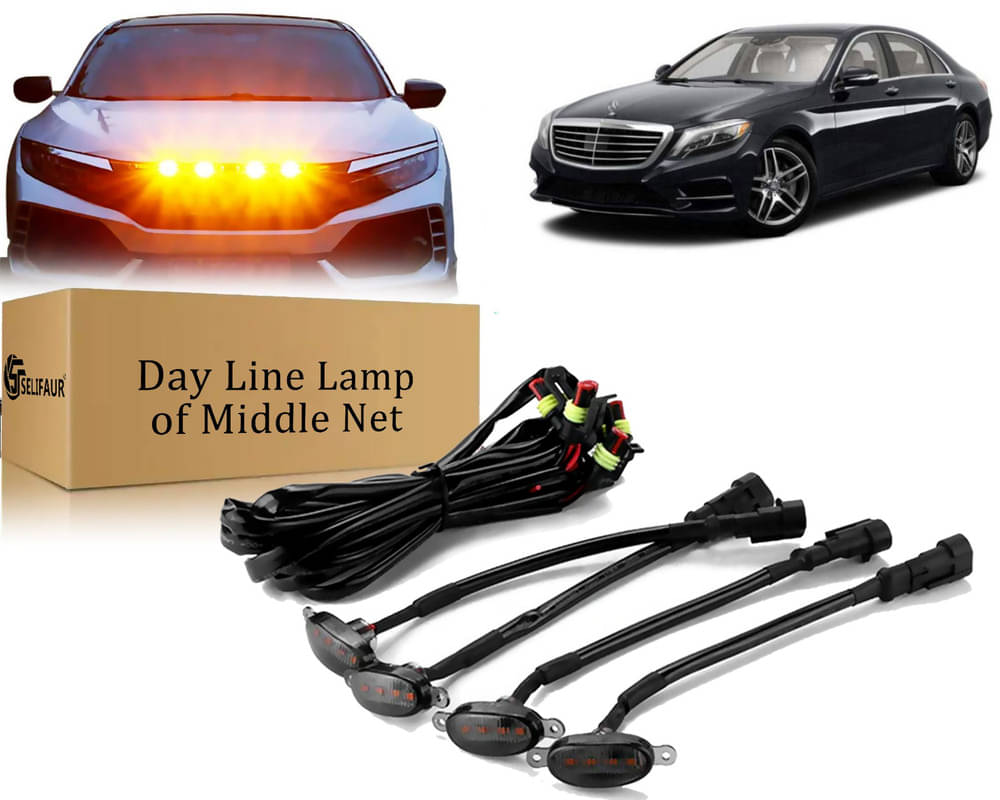 4x4 Daytime Running Light Led Car Grill Raptor Style Emergency Warning Off-Roading Light For S500 4x4 Daytime Running Light Led Car Grill Raptor Style Emergency Warning Off-Roading Light For S500