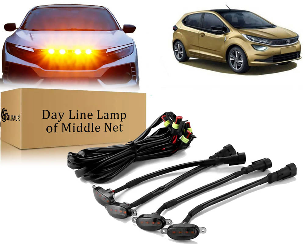     			4x4 Daytime Running Light Led Car Grill Raptor Style Emergency Warning Off-Roading Light For Altroz
