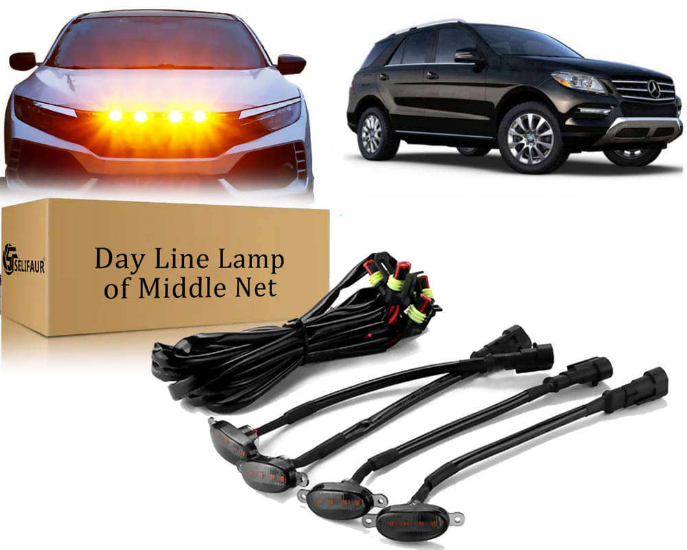 4x4 Daytime Running Light Led Car Grill Raptor Style Emergency Warning Off-Roading Light For Benz ML250 4x4 Daytime Running Light Led Car Grill Raptor Style Emergency Warning Off-Roading Light For Benz ML250