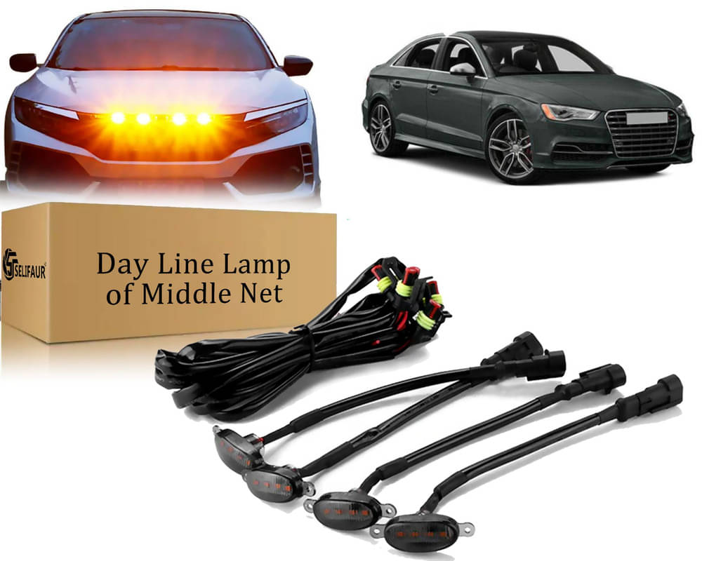     			4x4 Daytime Running Light Led Car Grill Raptor Style Emergency Warning Off-Roading Light For S3