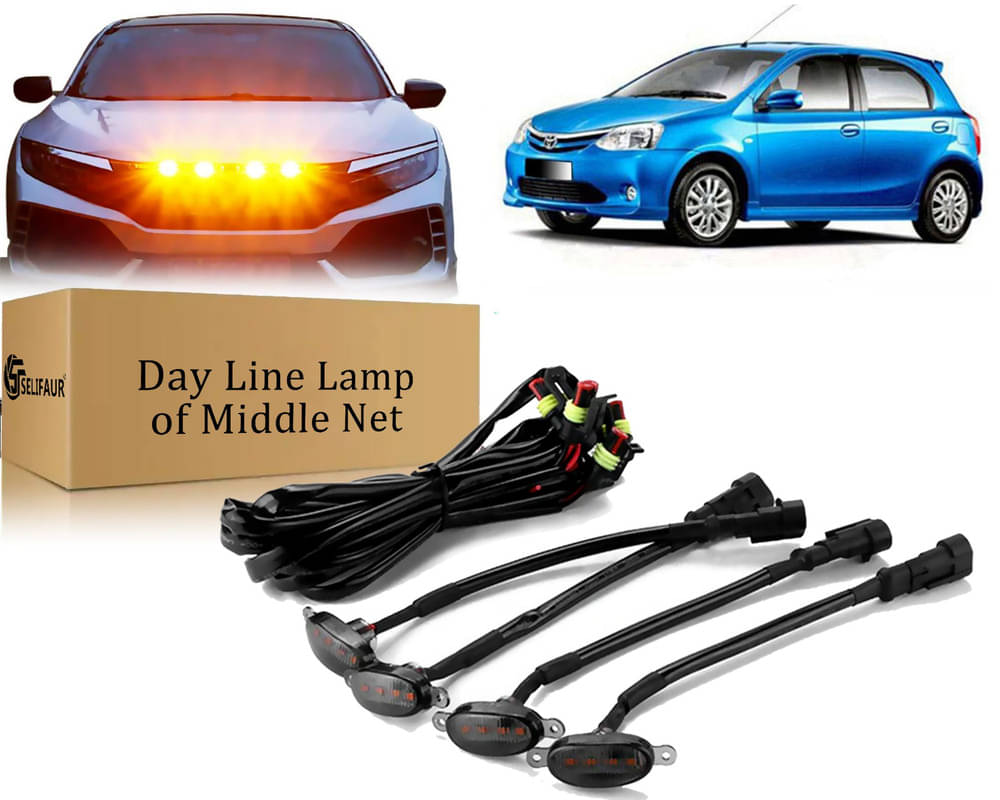 4x4 Daytime Running Light Led Car Grill Raptor Style Emergency Warning Off-Roading Light For Etios Liva 4x4 Daytime Running Light Led Car Grill Raptor Style Emergency Warning Off-Roading Light For Etios Liva