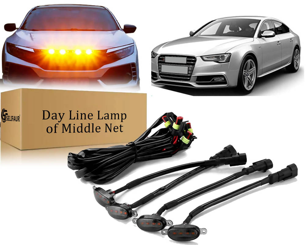 4x4 Daytime Running Light Led Car Grill Raptor Style Emergency Warning Off-Roading Light For S5 4x4 Daytime Running Light Led Car Grill Raptor Style Emergency Warning Off-Roading Light For S5