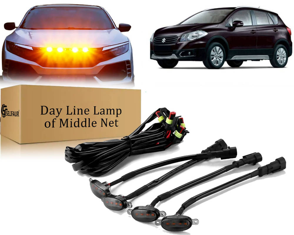 4x4 Daytime Running Light Led Car Grill Raptor Style Emergency Warning Off-Roading Light For S Cross 4x4 Daytime Running Light Led Car Grill Raptor Style Emergency Warning Off-Roading Light For S Cross