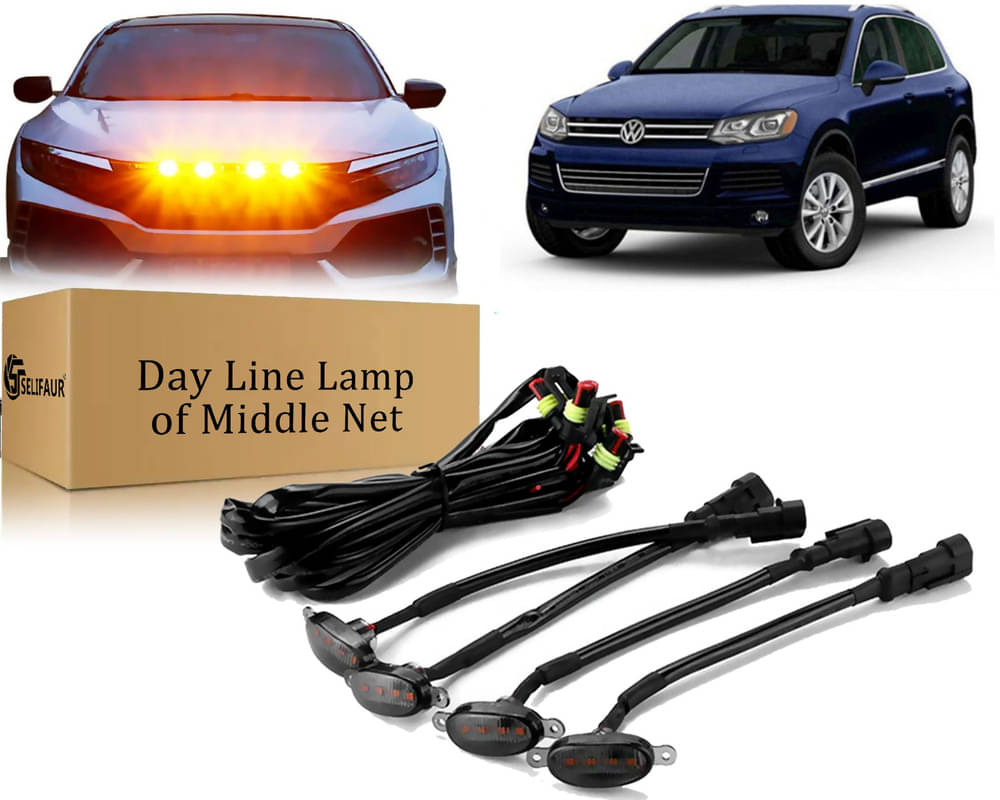 4x4 Daytime Running Light Led Car Grill Raptor Style Emergency Warning Off-Roading Light For Touareg 4x4 Daytime Running Light Led Car Grill Raptor Style Emergency Warning Off-Roading Light For Touareg