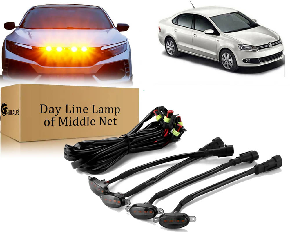     			4x4 Daytime Running Light Led Car Grill Raptor Style Emergency Warning Off-Roading Light For Vento