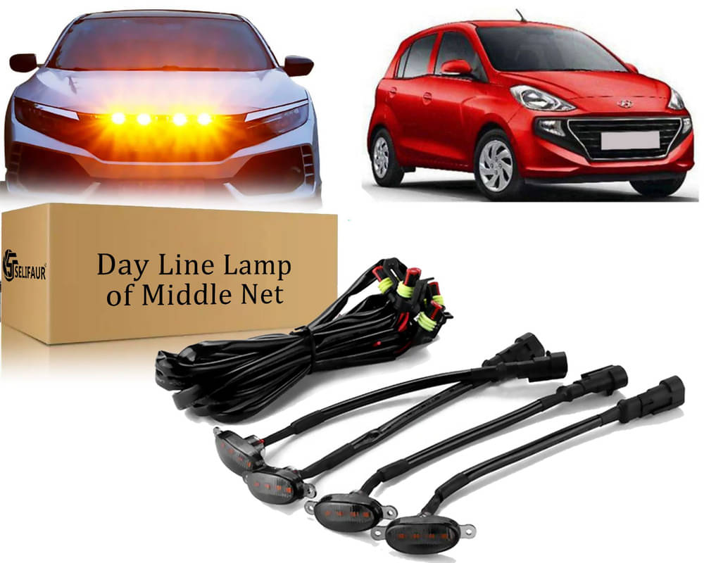     			4x4 Daytime Running Light Led Car Grill Raptor Style Emergency Warning Off-Roading Light For Santro 2018