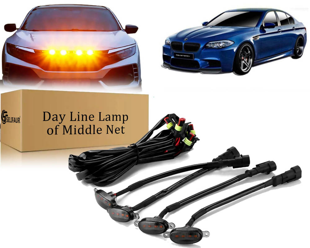     			4x4 Daytime Running Light Led Car Grill Raptor Style Emergency Warning Off-Roading Light For M5