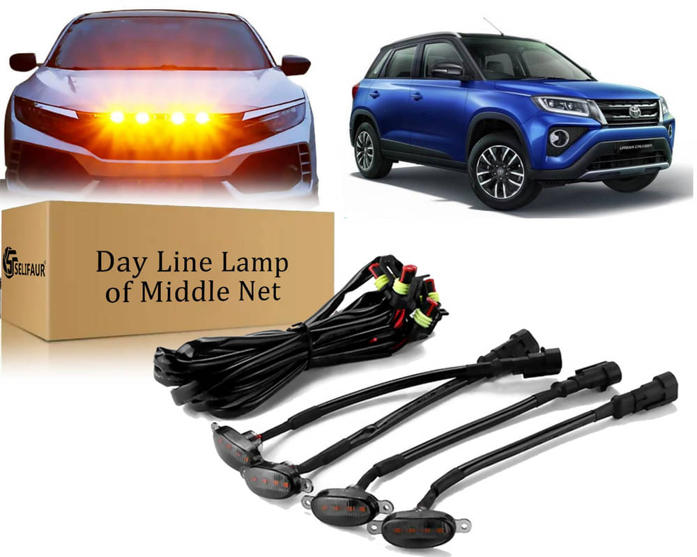     			4x4 Daytime Running Light Led Car Grill Raptor Style Emergency Warning Off-Roading Light For Urban Cruiser