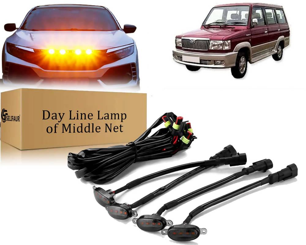     			4x4 Daytime Running Light Led Car Grill Raptor Style Emergency Warning Off-Roading Light For Qualis