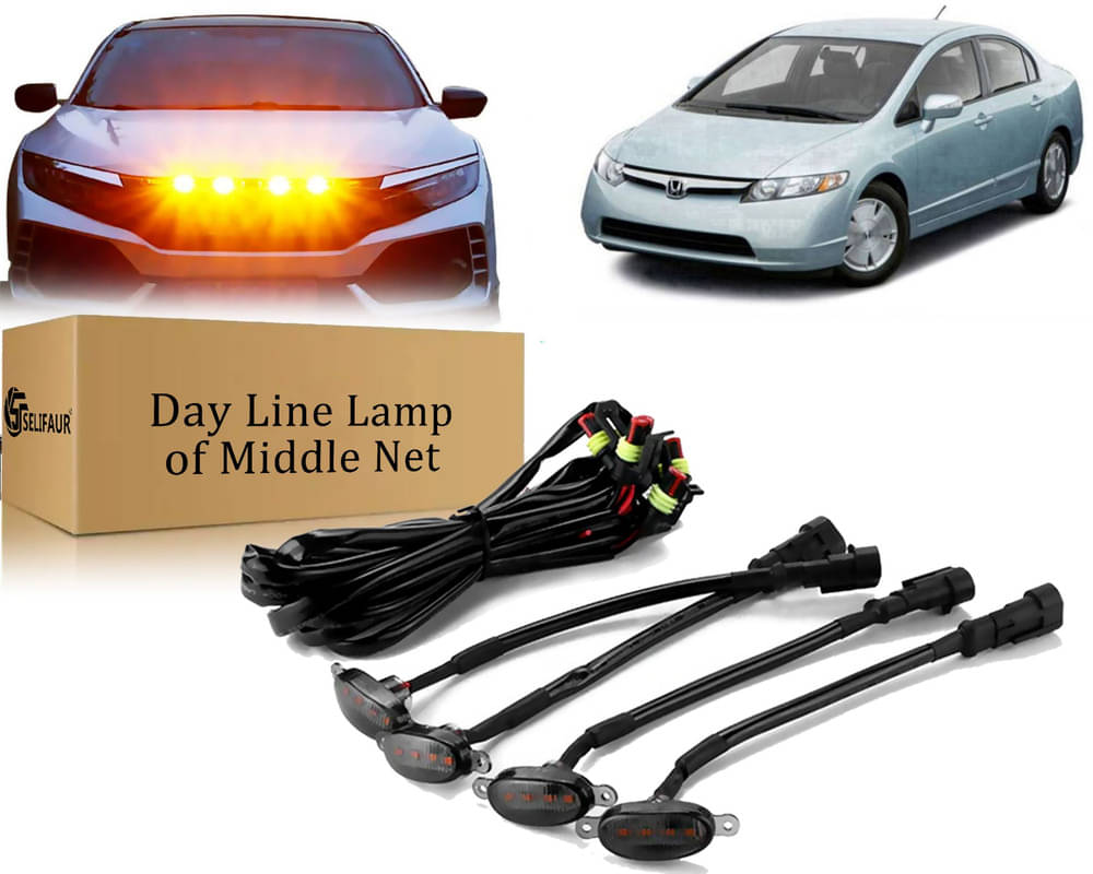 4x4 Daytime Running Light Led Car Grill Raptor Style Emergency Warning Off-Roading Light For Civic 4x4 Daytime Running Light Led Car Grill Raptor Style Emergency Warning Off-Roading Light For Civic