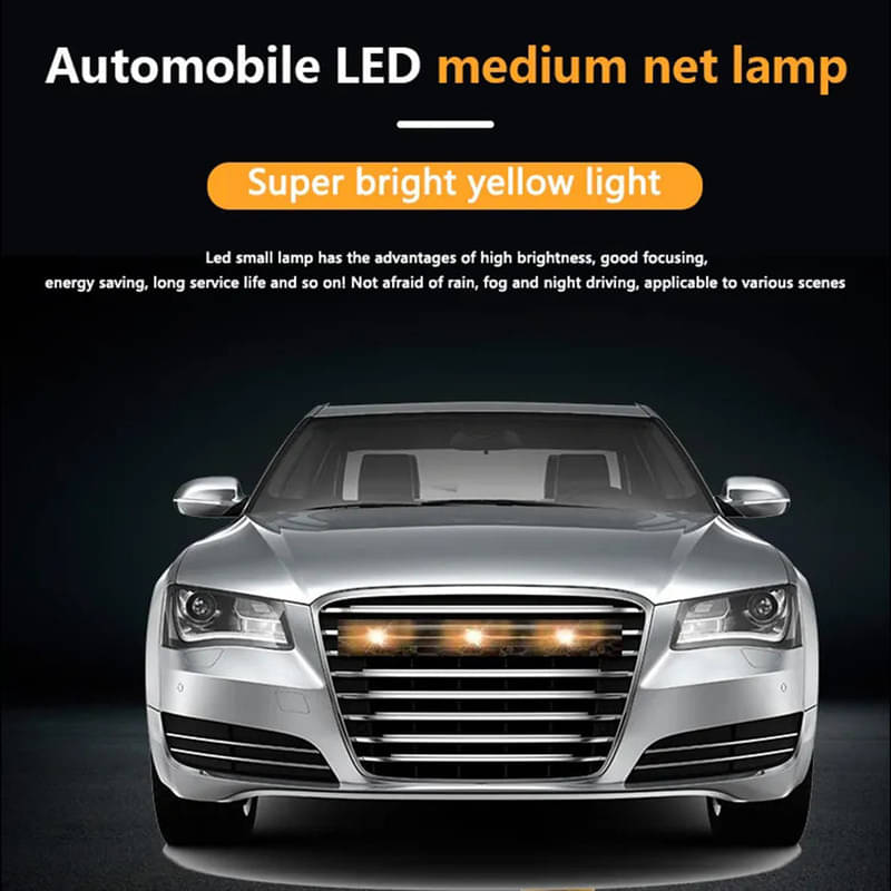     			4x4 Daytime Running Light Led Car Grill Raptor Style Emergency Warning Off-Roading Light For Figo Type-2