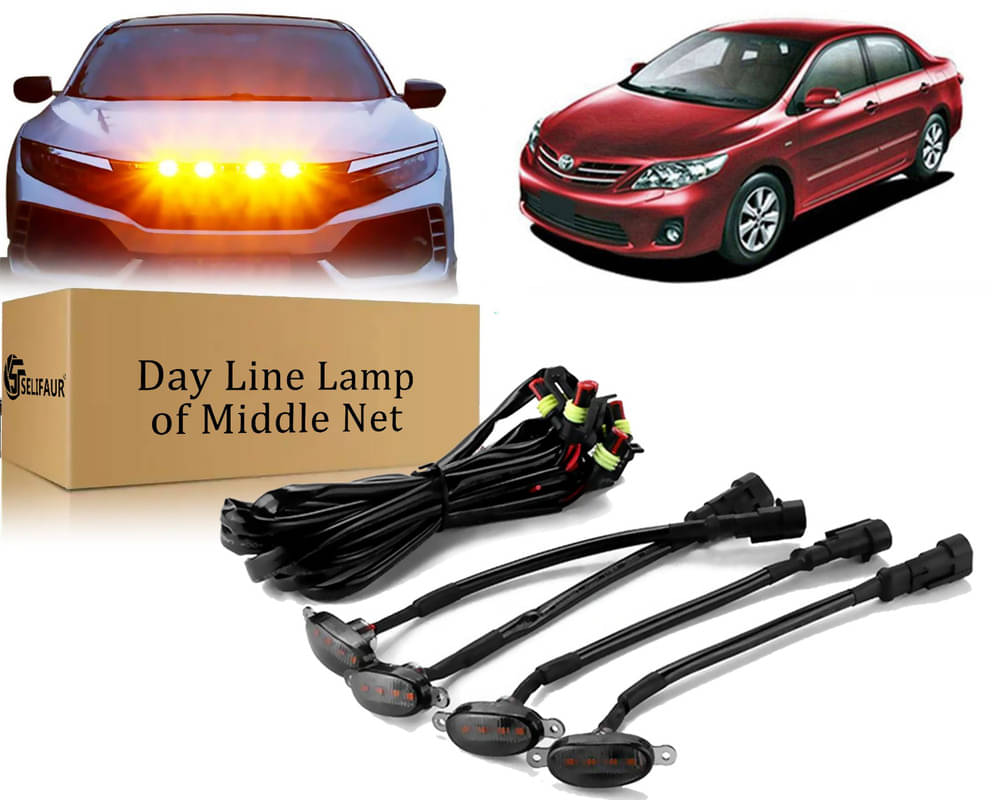     			4x4 Daytime Running Light Led Car Grill Raptor Style Emergency Warning Off-Roading Light For Corolla Altis