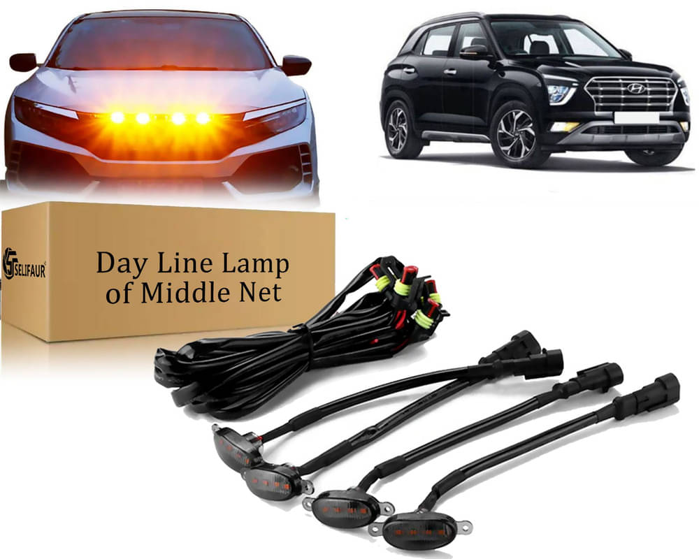 4x4 Daytime Running Light Led Car Grill Raptor Style Emergency Warning Off-Roading Light For Creta 2020 4x4 Daytime Running Light Led Car Grill Raptor Style Emergency Warning Off-Roading Light For Creta 2020
