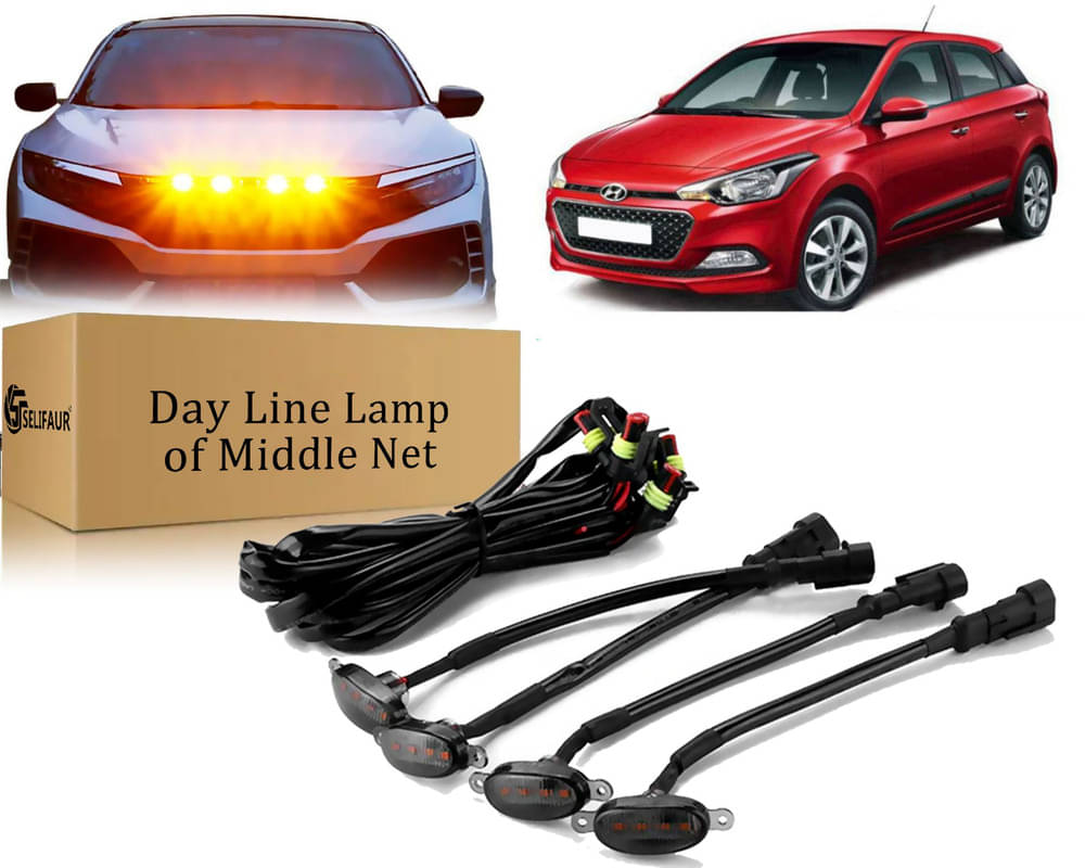 4x4 Daytime Running Light Led Car Grill Raptor Style Emergency Warning Off-Roading Light For I20 Elite 4x4 Daytime Running Light Led Car Grill Raptor Style Emergency Warning Off-Roading Light For I20 Elite