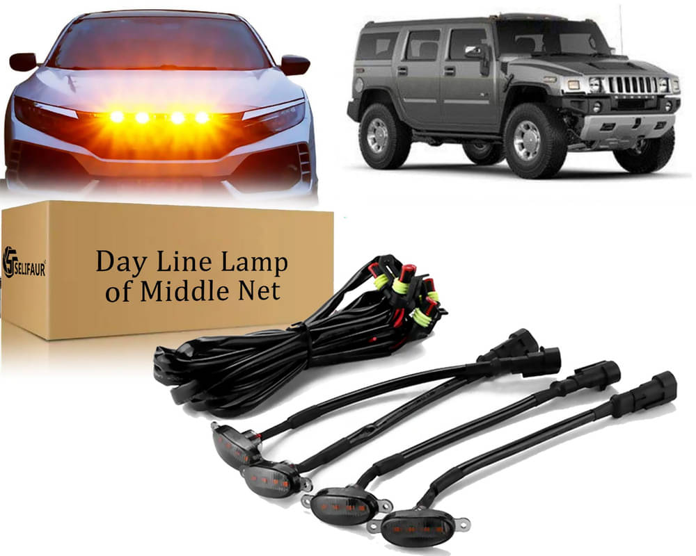 4x4 Daytime Running Light Led Car Grill Raptor Style Emergency Warning Off-Roading Light For Hummer H2 4x4 Daytime Running Light Led Car Grill Raptor Style Emergency Warning Off-Roading Light For Hummer H2