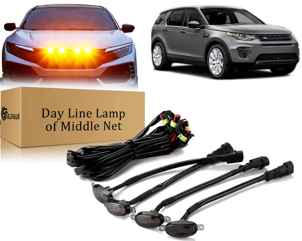     			4x4 Daytime Running Light Led Car Grill Raptor Style Emergency Warning Off-Roading Light For Discovery Sport