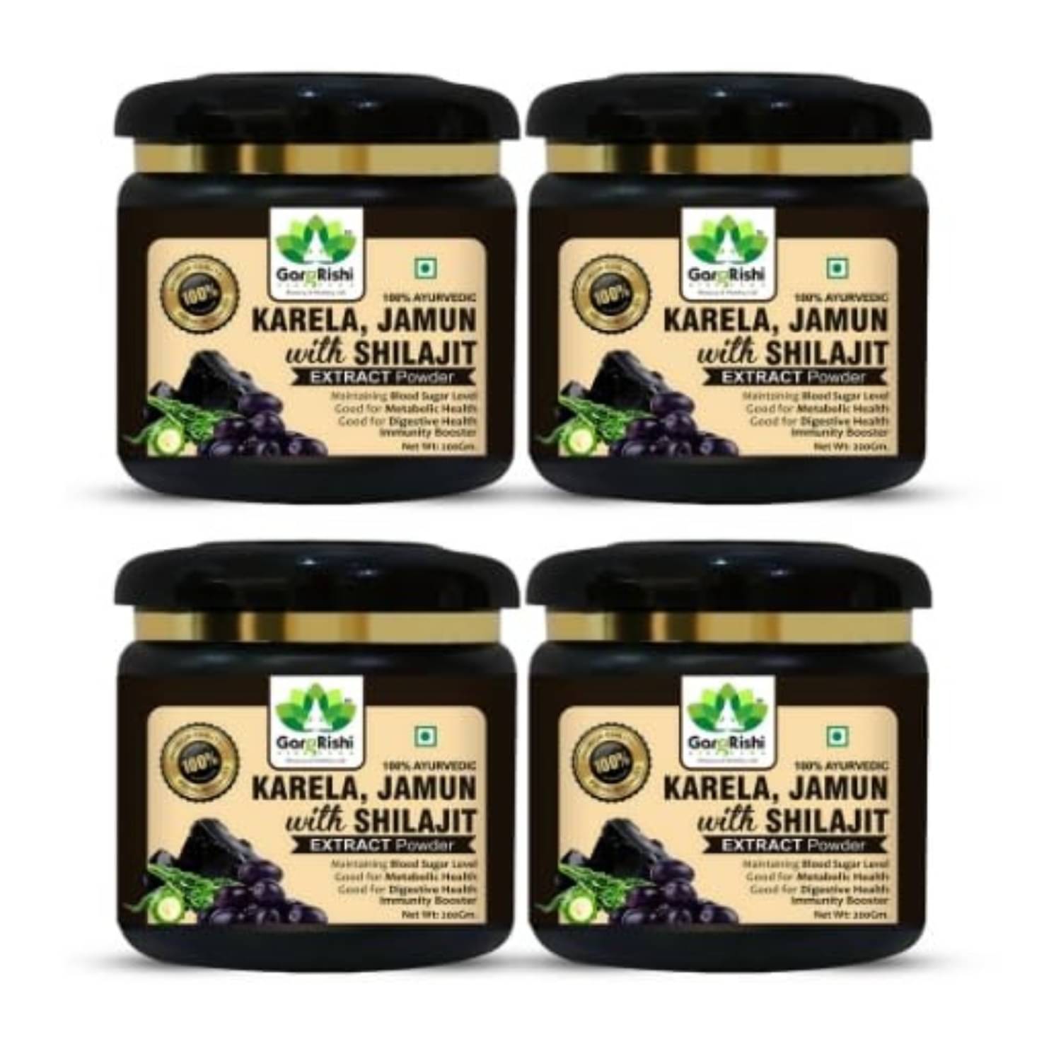     			GargRishi Karela Jamun with Shilajit Powder 400gram