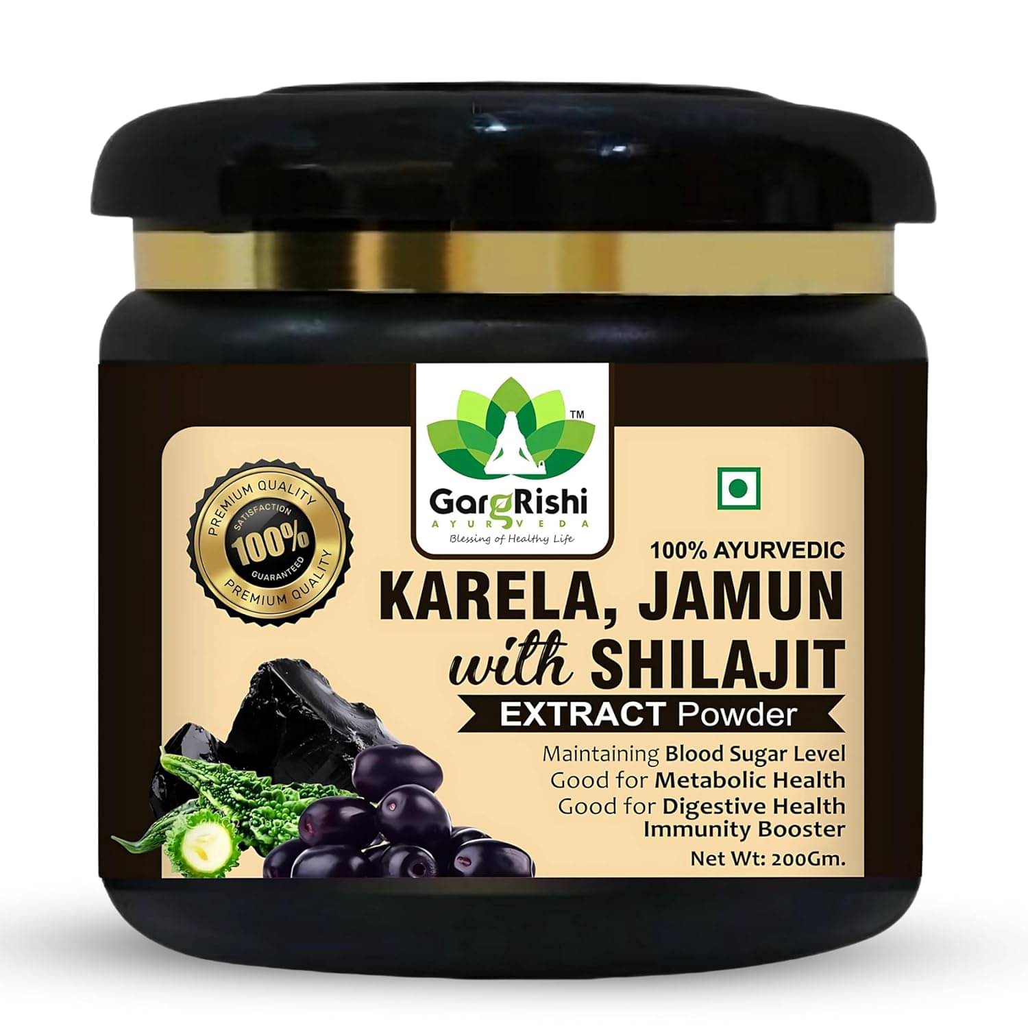     			GargRishi Karela Jamun with Shilajit Powder 200gram