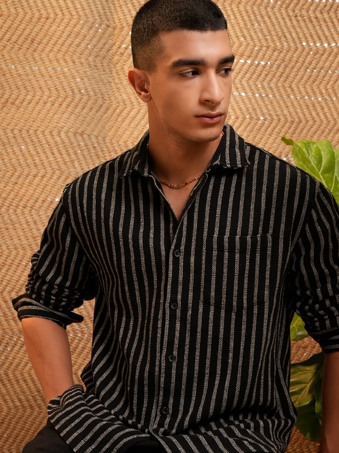 Highlander Cotton Blend Relaxed Fit Striped Full Sleeves Men's Casual Shirt - Multicolor ( Pack of 1 ) Highlander Cotton Blend Relaxed Fit Striped Full Sleeves Men's Casual Shirt - Multicolor ( Pack of 1 )