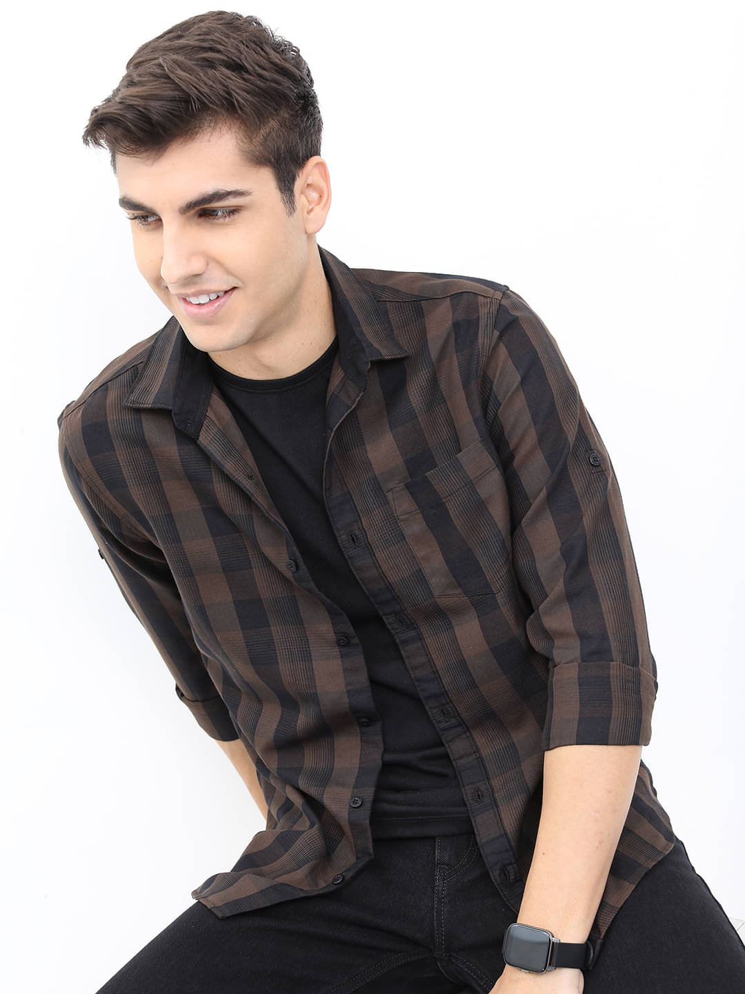Highlander Cotton Blend Slim Fit Checks Full Sleeves Men's Casual Shirt - Multicolor ( Pack of 1 ) Highlander Cotton Blend Slim Fit Checks Full Sleeves Men's Casual Shirt - Multicolor ( Pack of 1 )