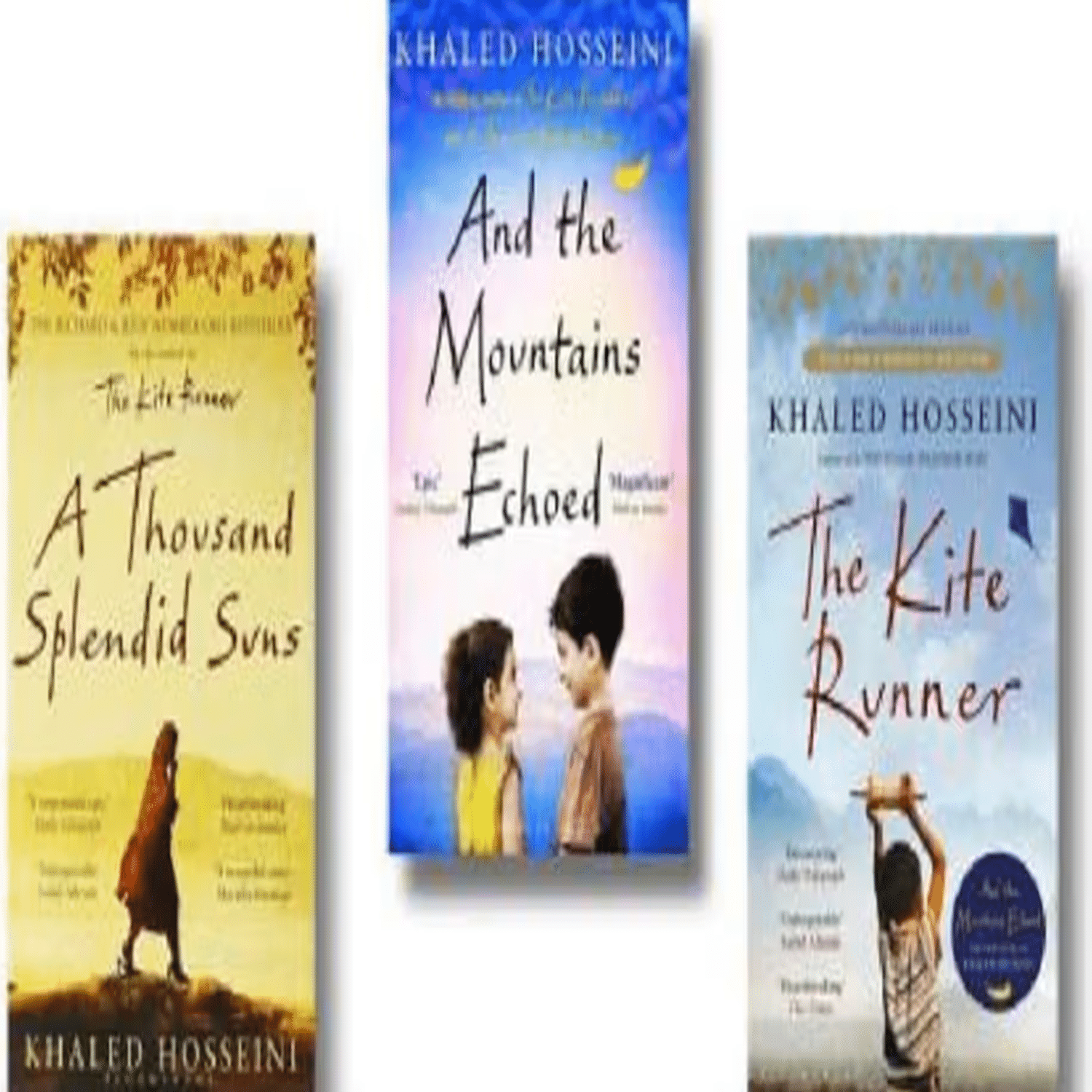 Khaled Hosseini Combo Of Three Book : And The Mountain Echoed + A Thousand Splendid Suns + The Kite Runner | Set Of Three Khaled Hosseini Combo Of Three Book : And The Mountain Echoed + A Thousand Splendid Suns + The Kite Runner | Set Of Three