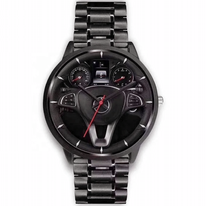     			Renaissance Traders Black Metal Analog Men's Watch