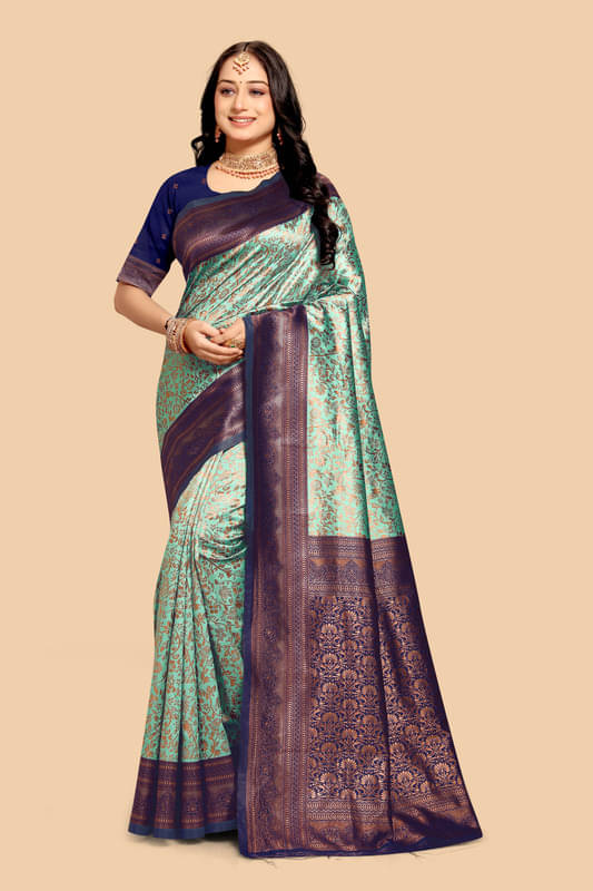 SILK SUTRA Polyester Embellished Saree With Unstitched Blouse Piece ( Multicolor ) SILK SUTRA Polyester Embellished Saree With Unstitched Blouse Piece ( Multicolor )