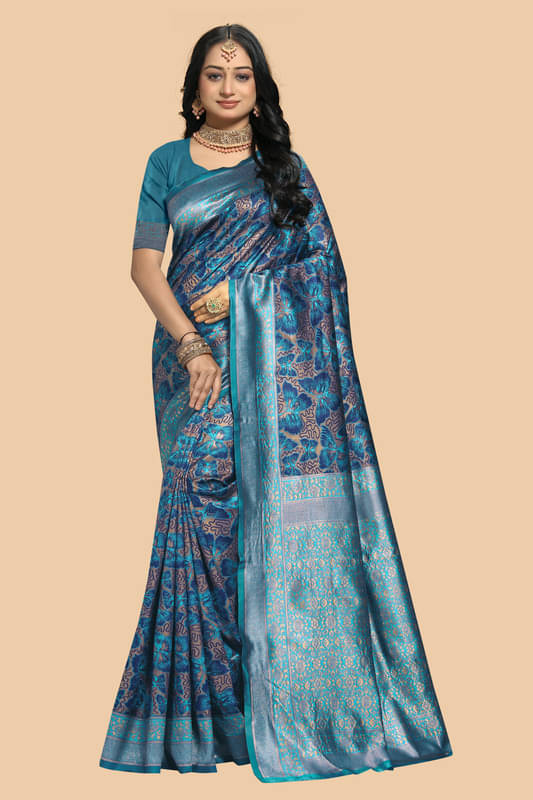 SILK SUTRA Polyester Embroidered Saree With Unstitched Blouse Piece ( Multicolor ) SILK SUTRA Polyester Embroidered Saree With Unstitched Blouse Piece ( Multicolor )