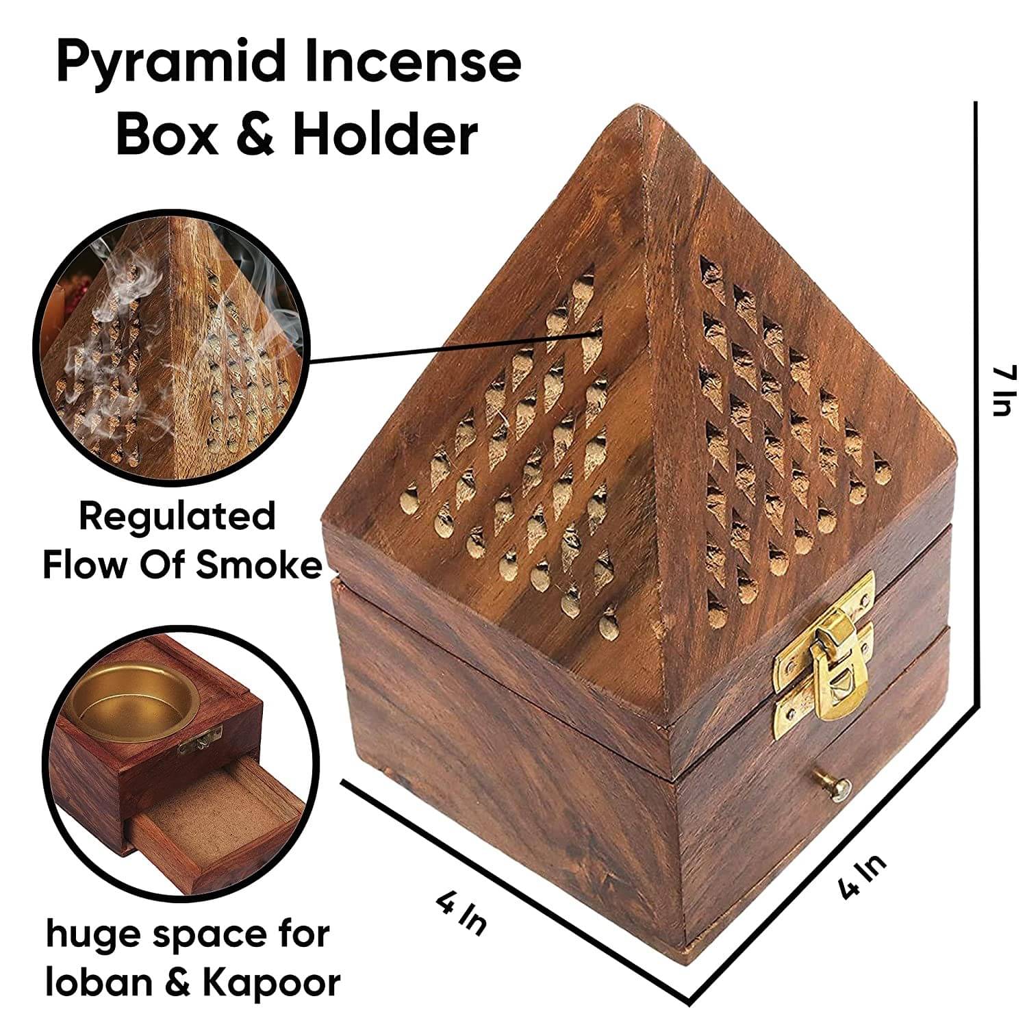     			SWH Incense Stick Holder Kewda 2 Pieces ( Pack of 2 )