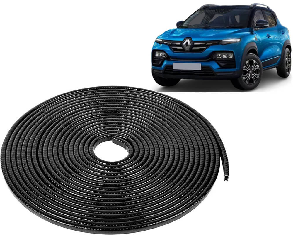 Selifaur Car Door Edge Guards U Shape Edge Trim Rubber Strip Seal Protector (16 ft/5 Mtr, Black) For Kiger Selifaur Car Door Edge Guards U Shape Edge Trim Rubber Strip Seal Protector (16 ft/5 Mtr, Black) For Kiger