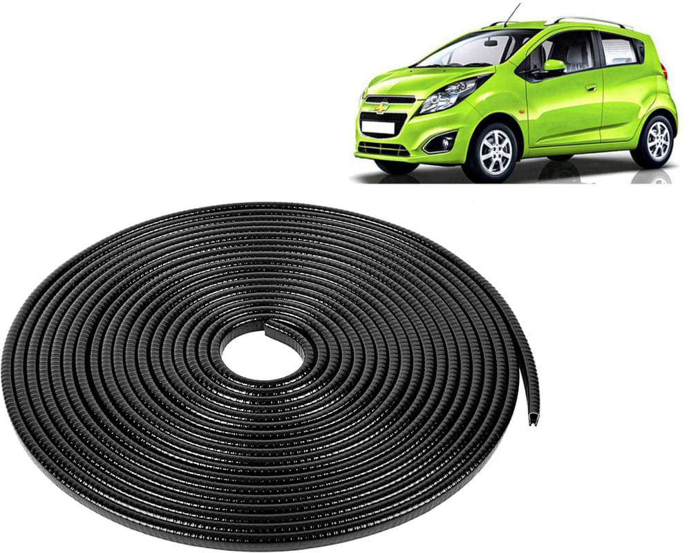 Selifaur Car Door Edge Guards U Shape Edge Trim Rubber Strip Seal Protector (16 ft/5 Mtr, Black) For Beat Type-2 Selifaur Car Door Edge Guards U Shape Edge Trim Rubber Strip Seal Protector (16 ft/5 Mtr, Black) For Beat Type-2