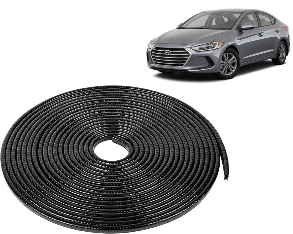 Selifaur Car Door Edge Guards U Shape Edge Trim Rubber Strip Seal Protector (16 ft/5 Mtr, Black) For Elantra 2017 Selifaur Car Door Edge Guards U Shape Edge Trim Rubber Strip Seal Protector (16 ft/5 Mtr, Black) For Elantra 2017