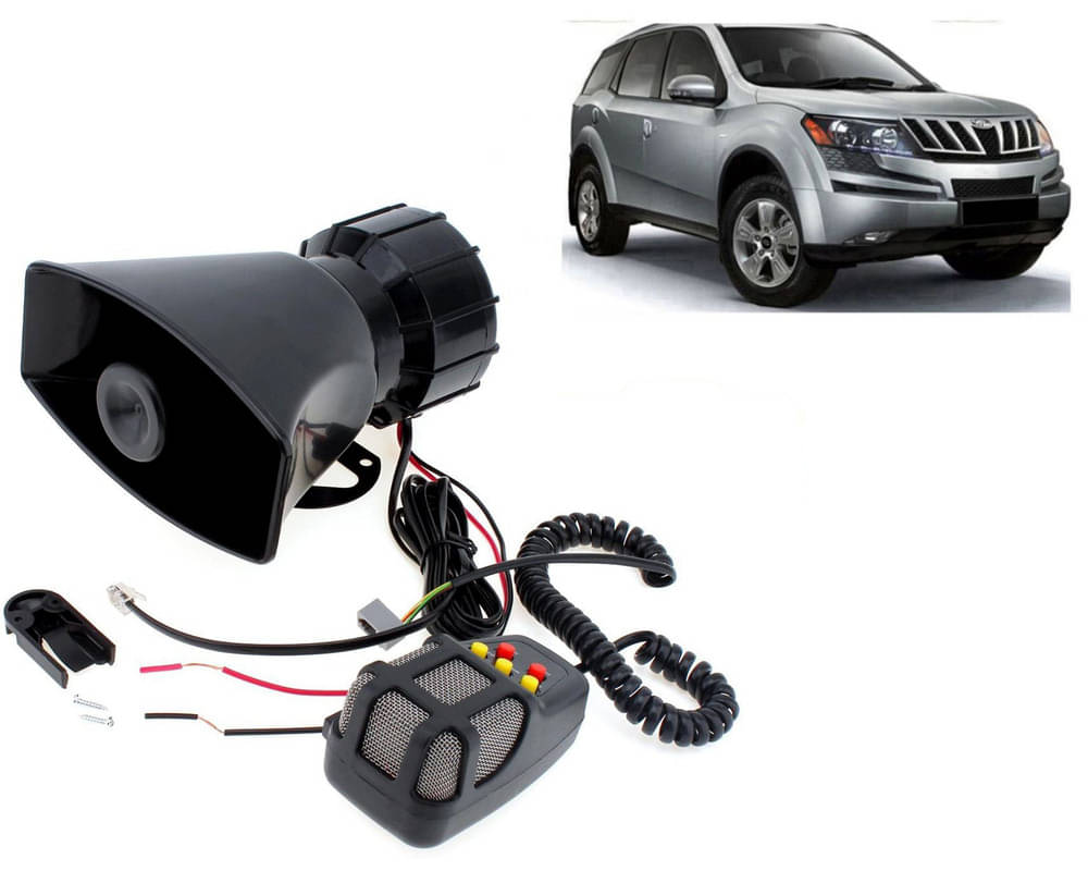 7 Tone Siren Horn Hooter with Mic For All Cars, Trucks, Mini Trucks, Vans, Bikes-Loud Siren With 7 Different Great Sounds For XUV 500 7 Tone Siren Horn Hooter with Mic For All Cars, Trucks, Mini Trucks, Vans, Bikes-Loud Siren With 7 Different Great Sounds For XUV 500