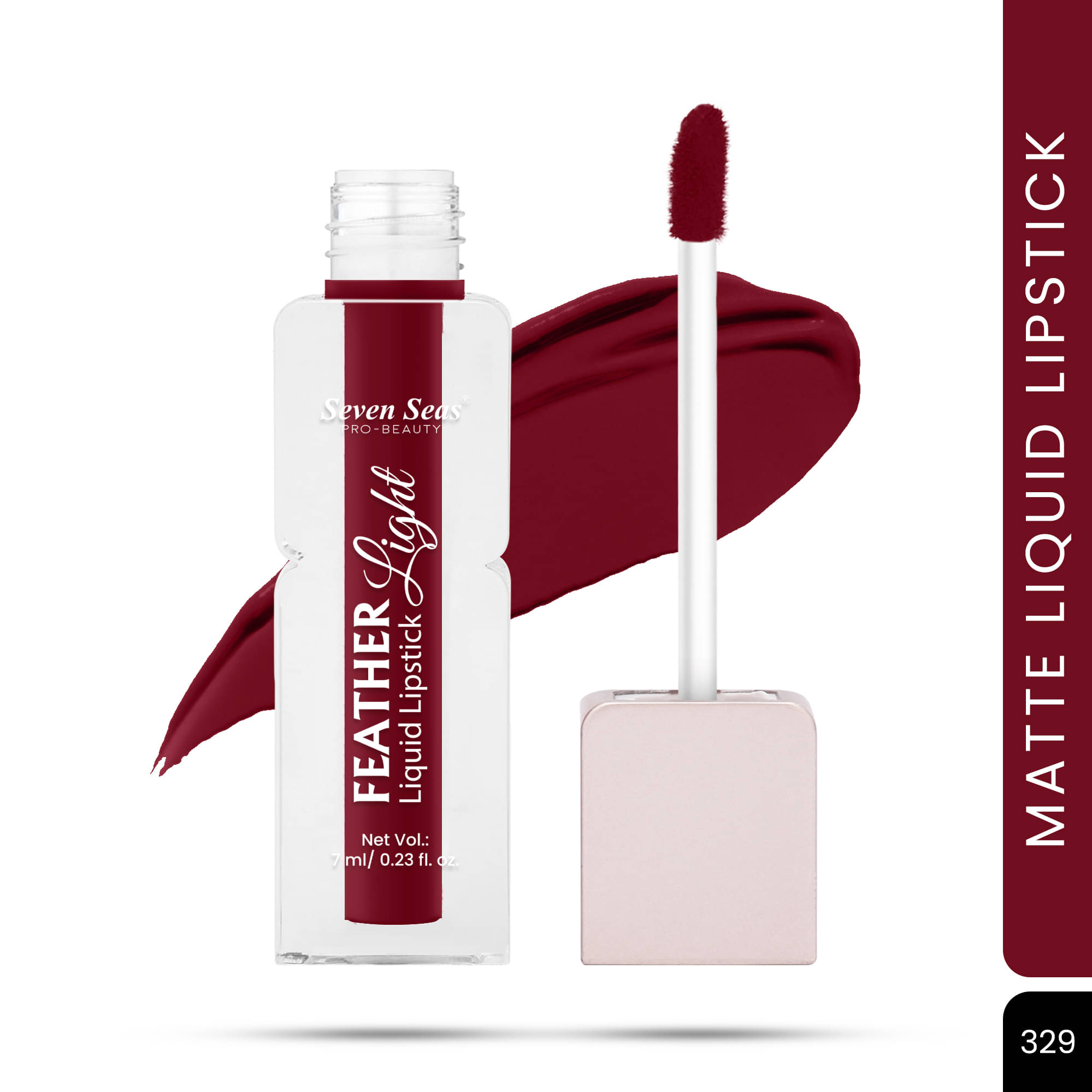 Seven Seas Maroon Matte Long Lasting Liquid Lipstick ( Pack of 1 ) Seven Seas Maroon Matte Long Lasting Liquid Lipstick ( Pack of 1 )