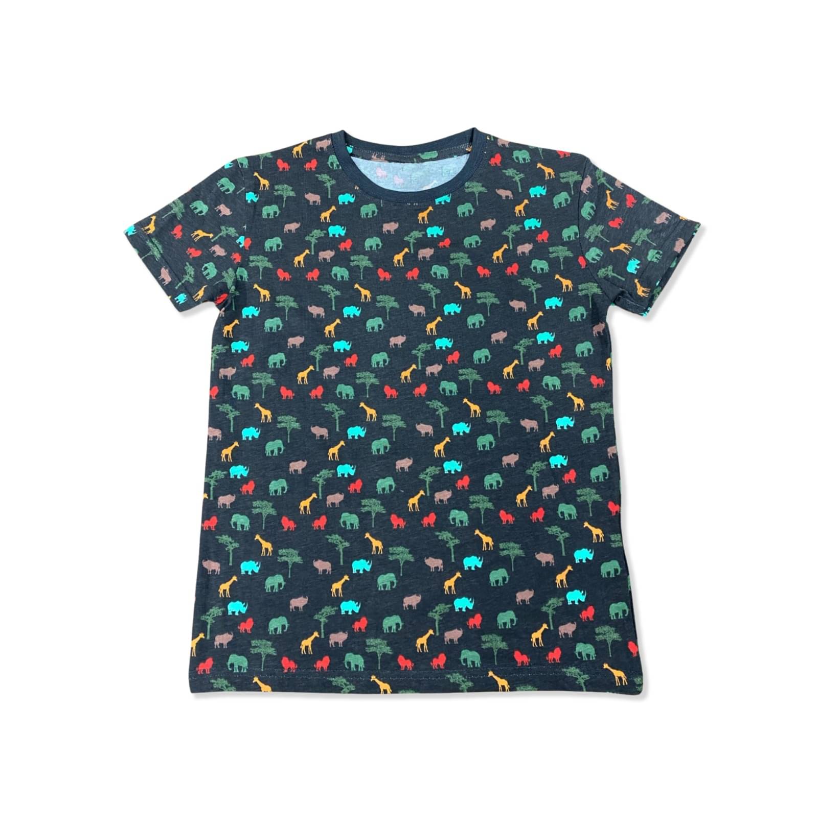     			Thread Sutra Pack of 1 Boys & Girls Cotton T-Shirt ( Blue )